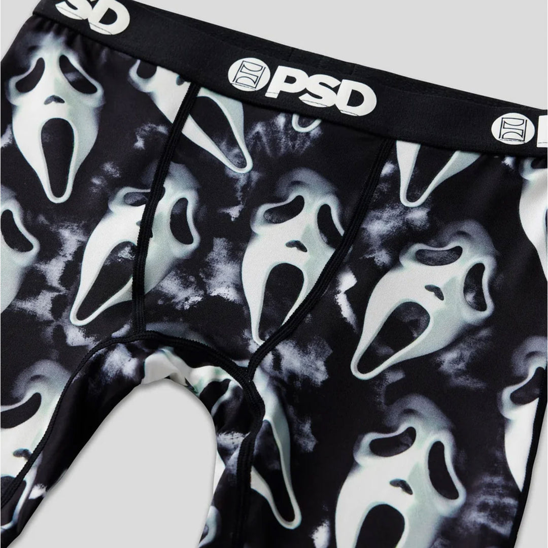 Youth Ghost Face Dark Boxer Briefs (Multi)