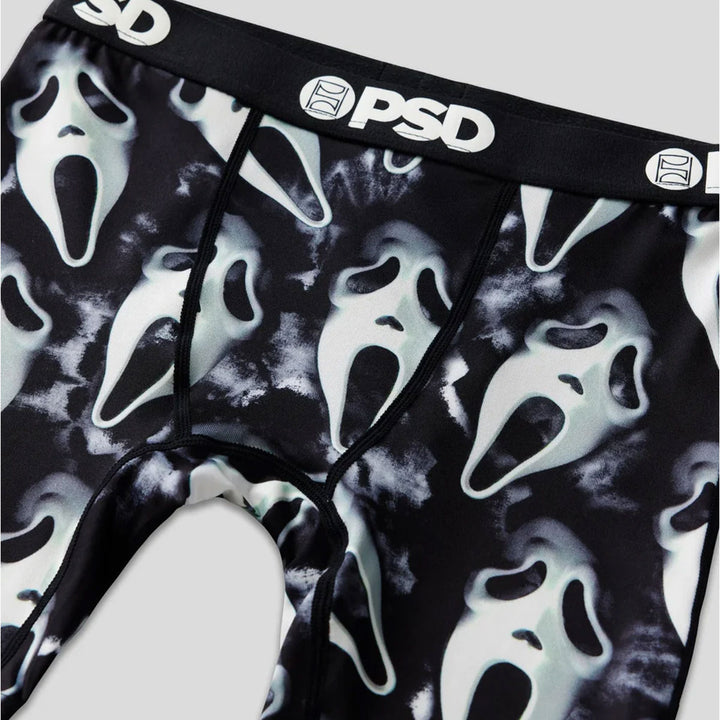Youth Ghost Face Dark Boxer Briefs (Multi)