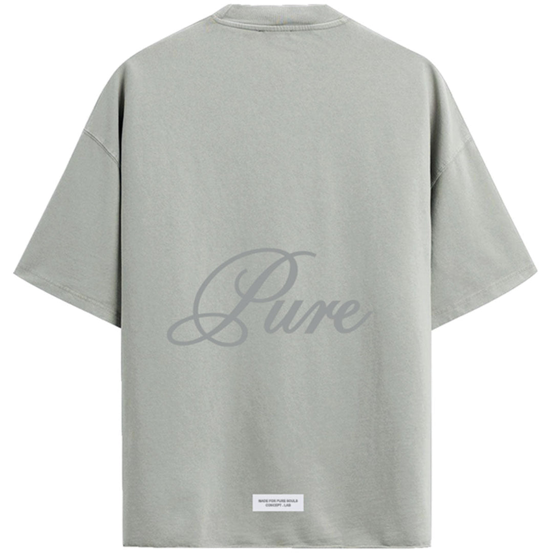 Gray Logo Tee
