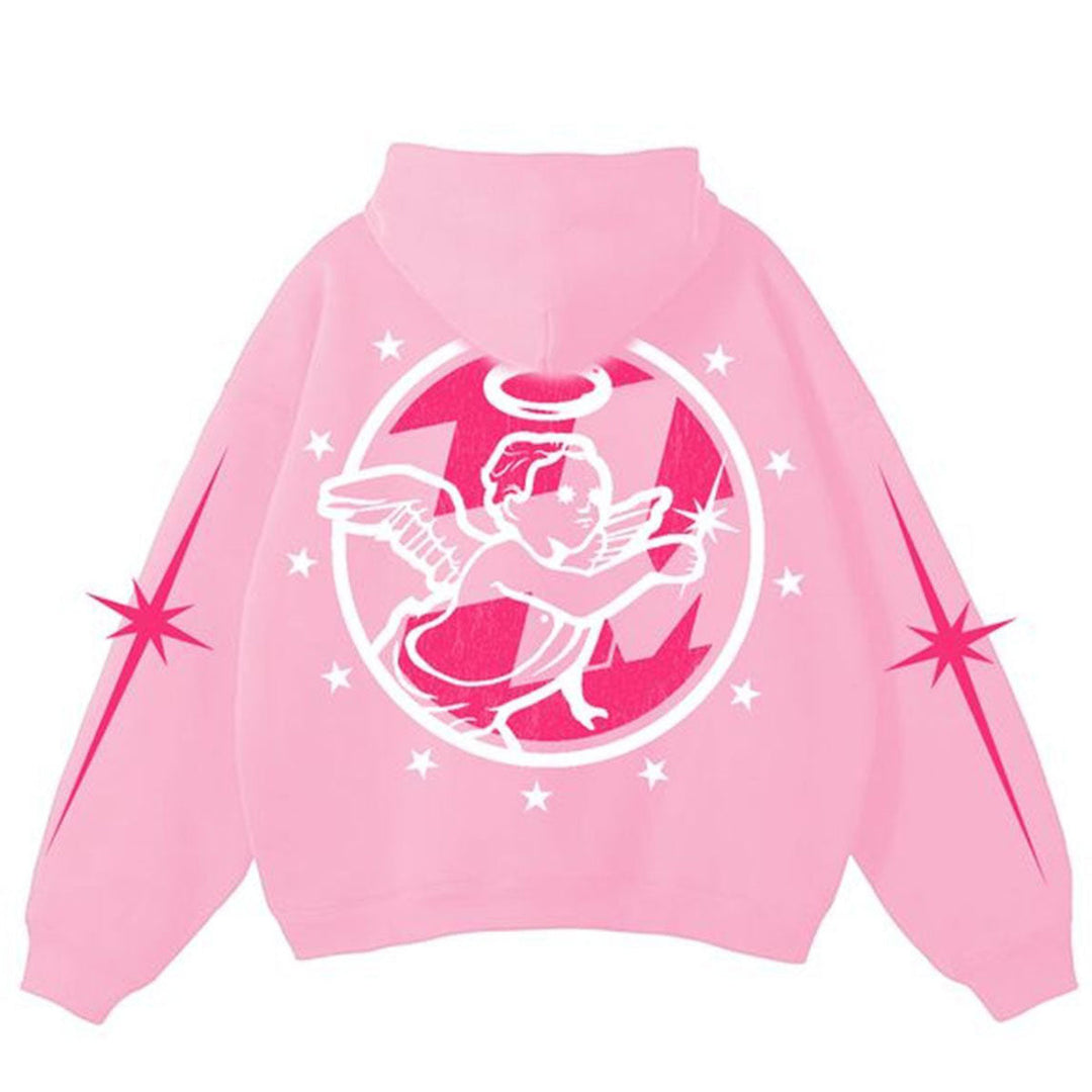 HM Angel Star Hoodie (Pink)