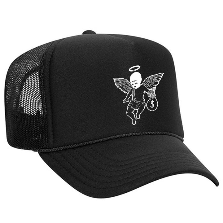 Money Motivated Angel Trucker Hat