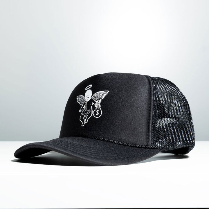 Money Motivated Angel Trucker Hat