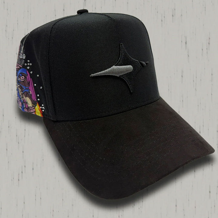 Space Nova Snapback Hat (Black)