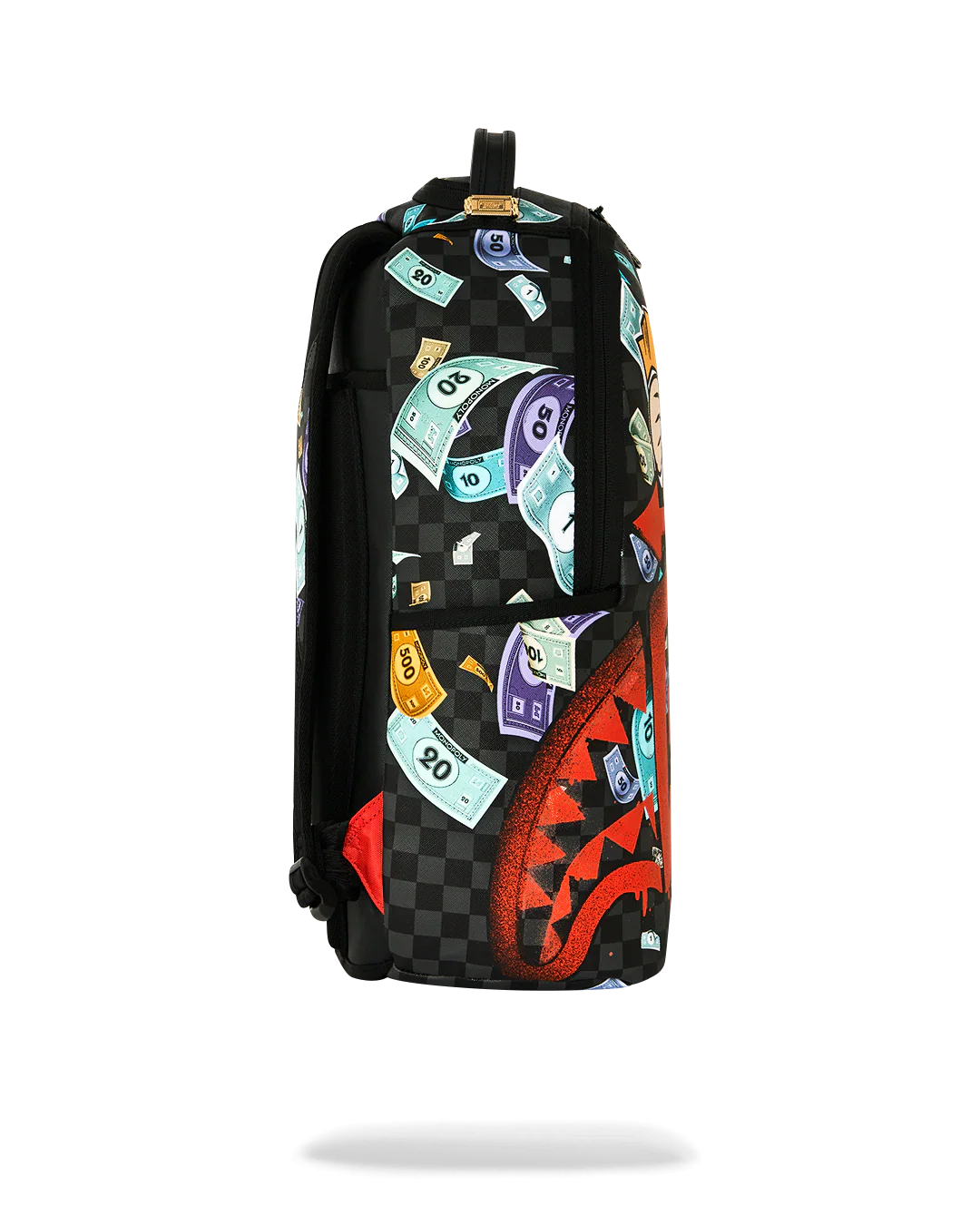 Monopoly Go Sharkmouth Stencil Backpack