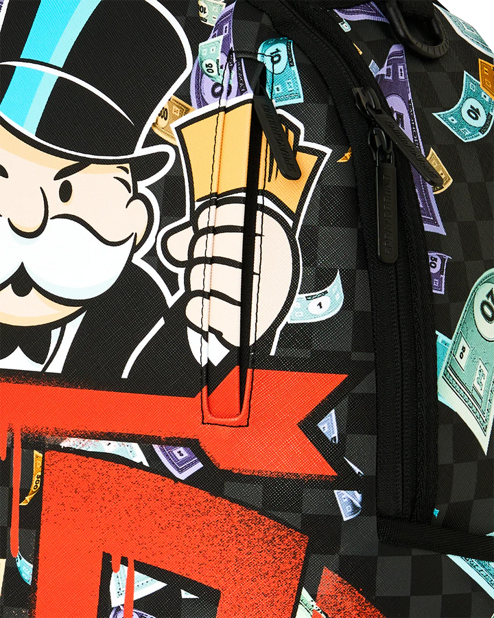 Monopoly Go Sharkmouth Stencil Backpack