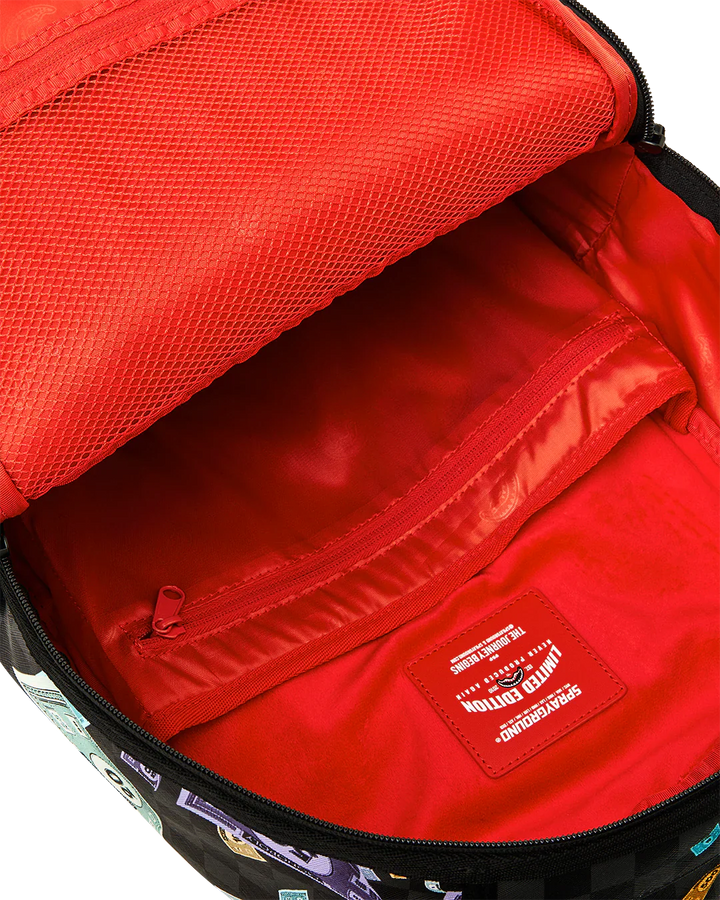 Monopoly Go Sharkmouth Stencil Backpack