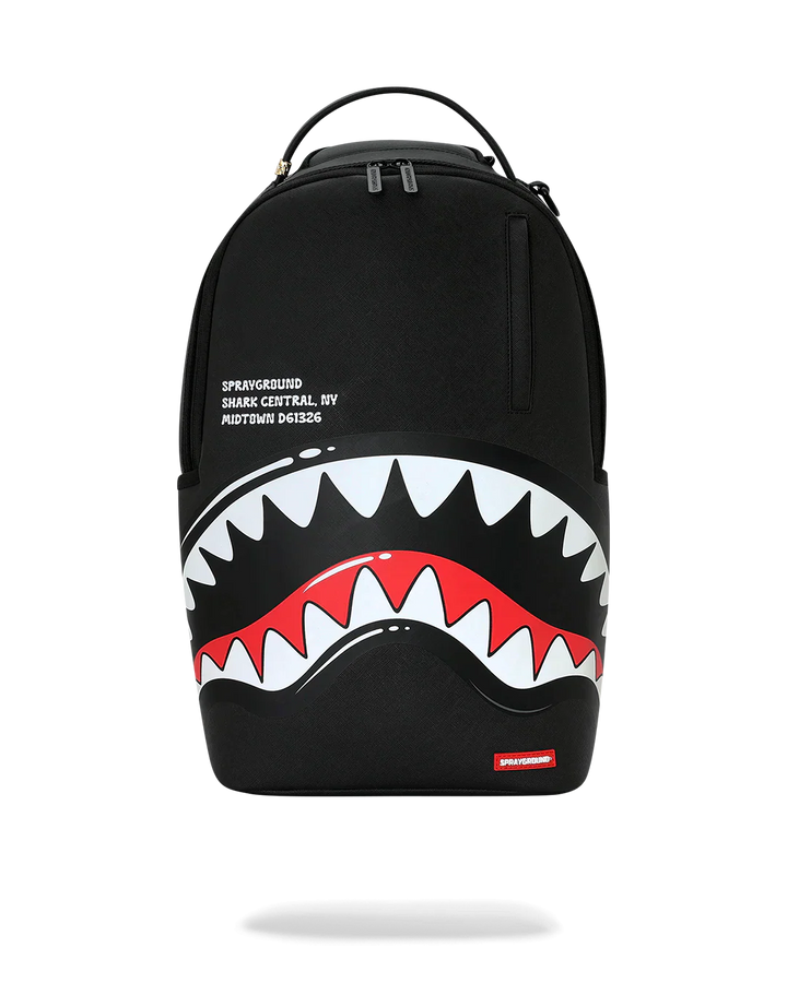 Shark Central Bubbly Black Backpack