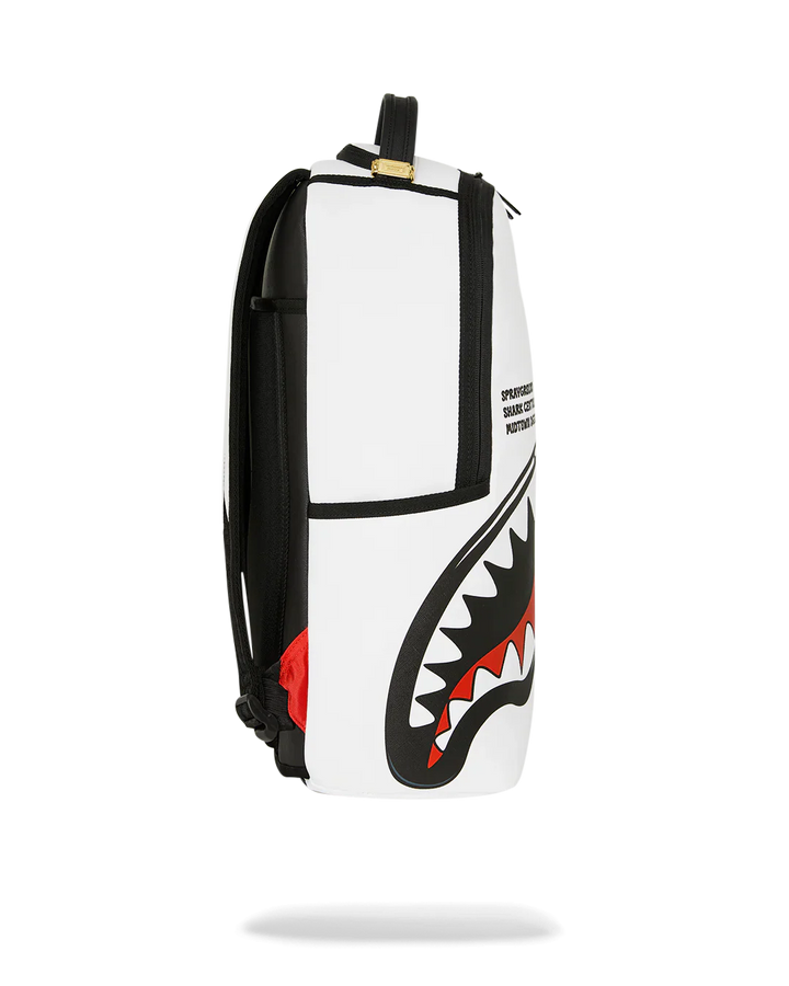Shark Central Bubbly White Backpack