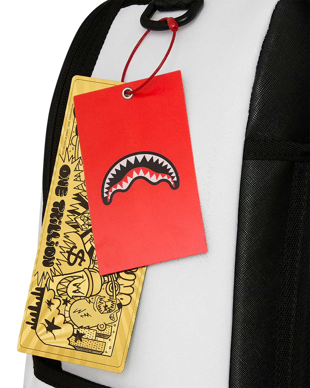 Shark Central Bubbly White Backpack