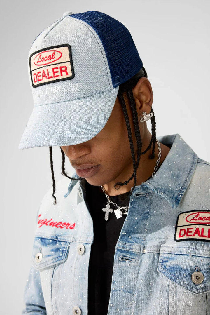 Local Dealer Trucker Jacket (Iced White)