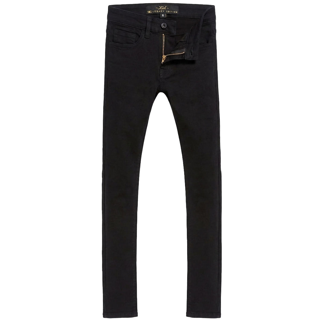 Kids Stacked Denim (Black)