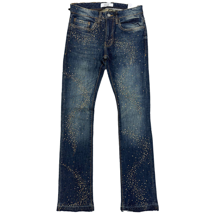 Crystal Stacked Denim (Vintage)
