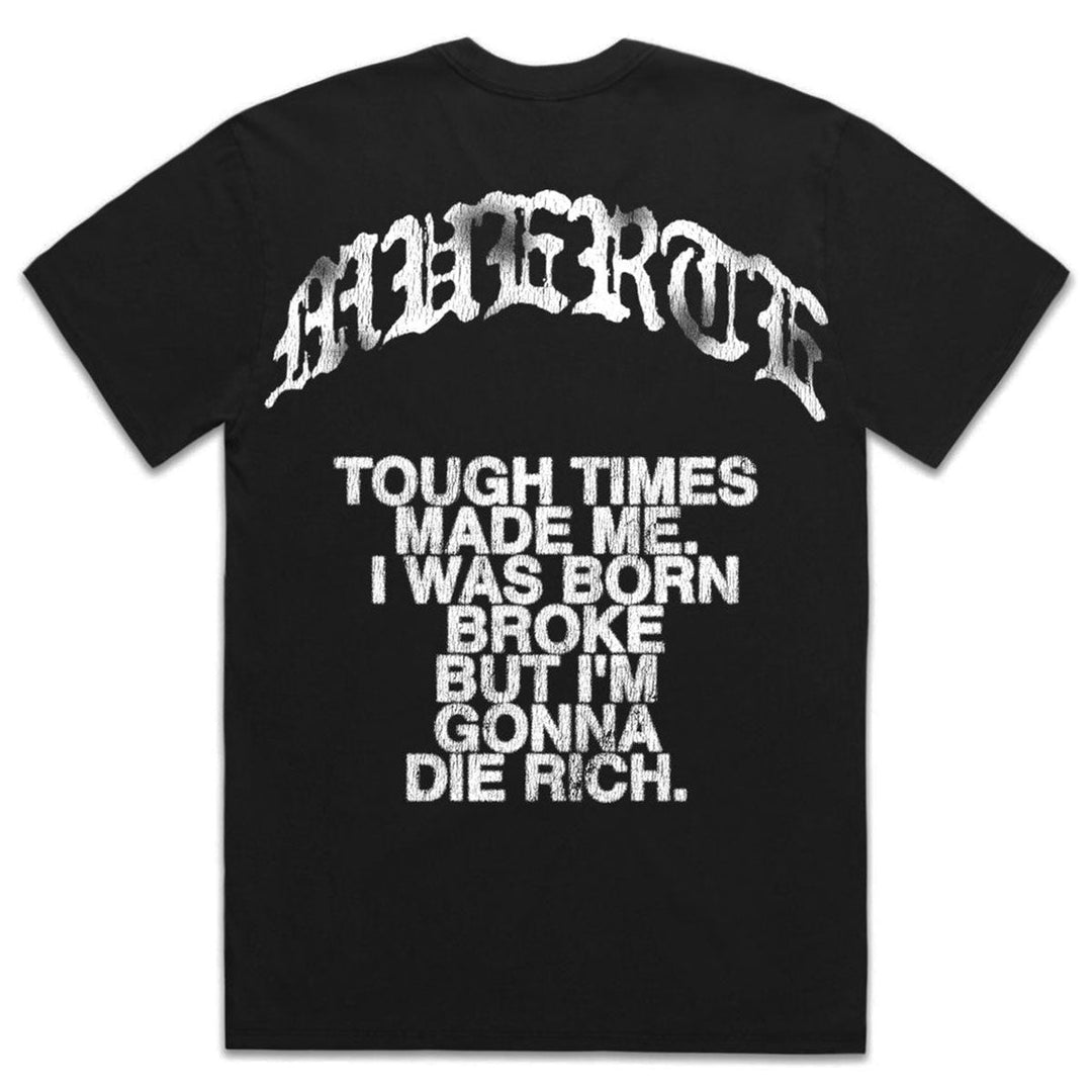 Grill Angel Tee (Faded Black)