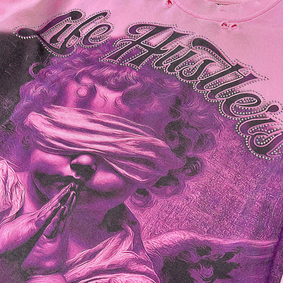 Blind Long Sleeve Tee (Pink)