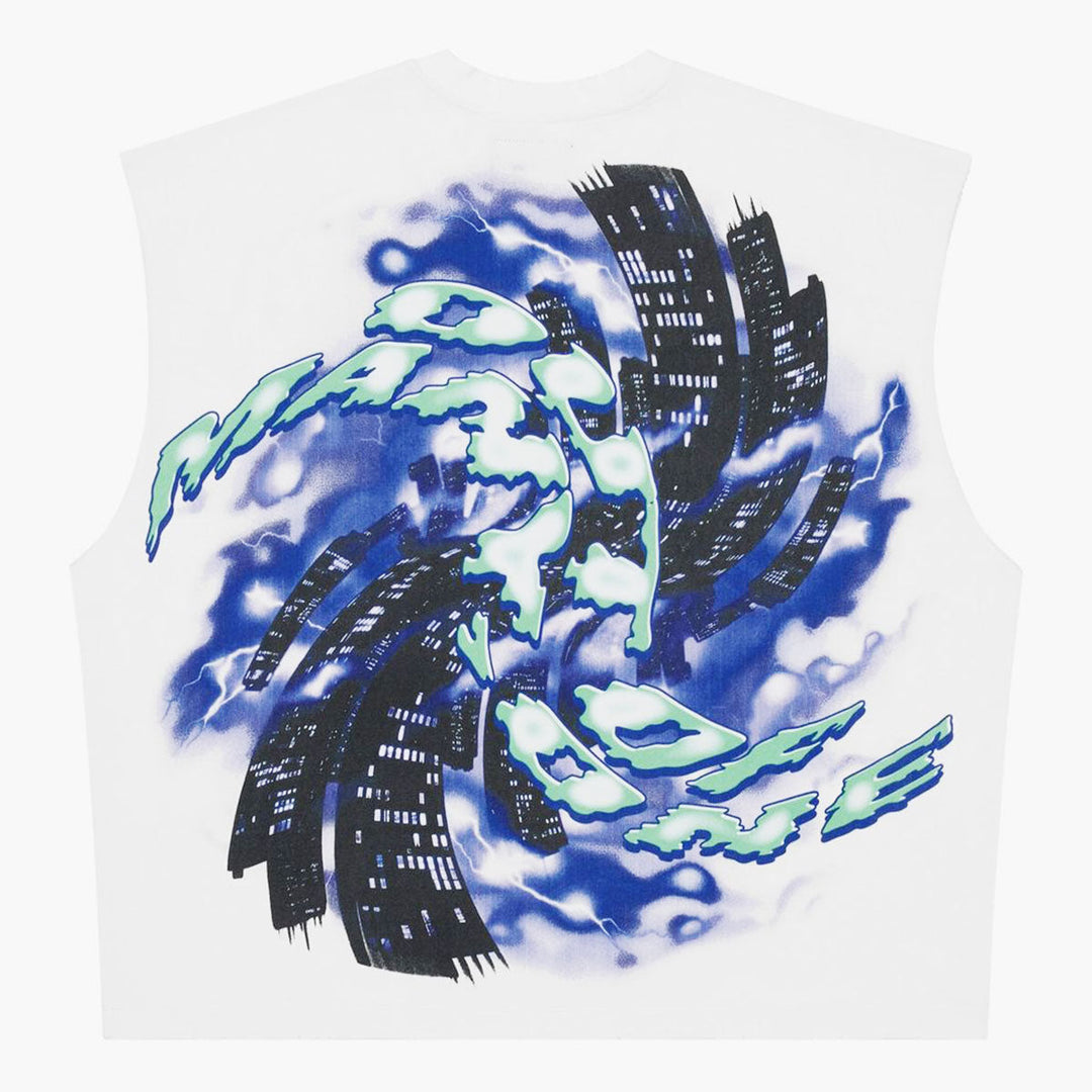Liberty Tears Sleeveless Tee (White)