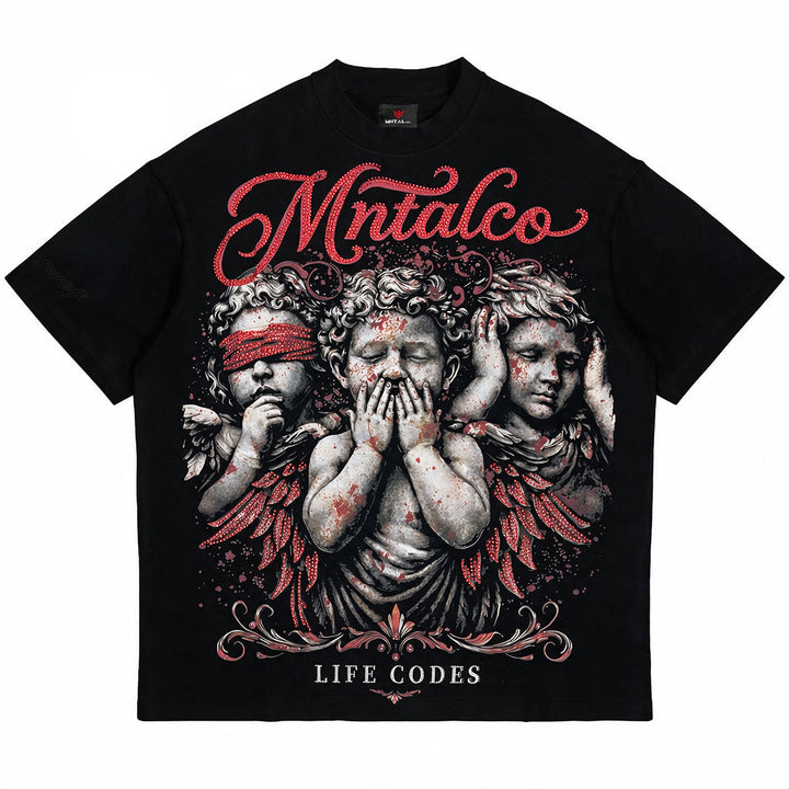Life Codes Tee (Black/Red)