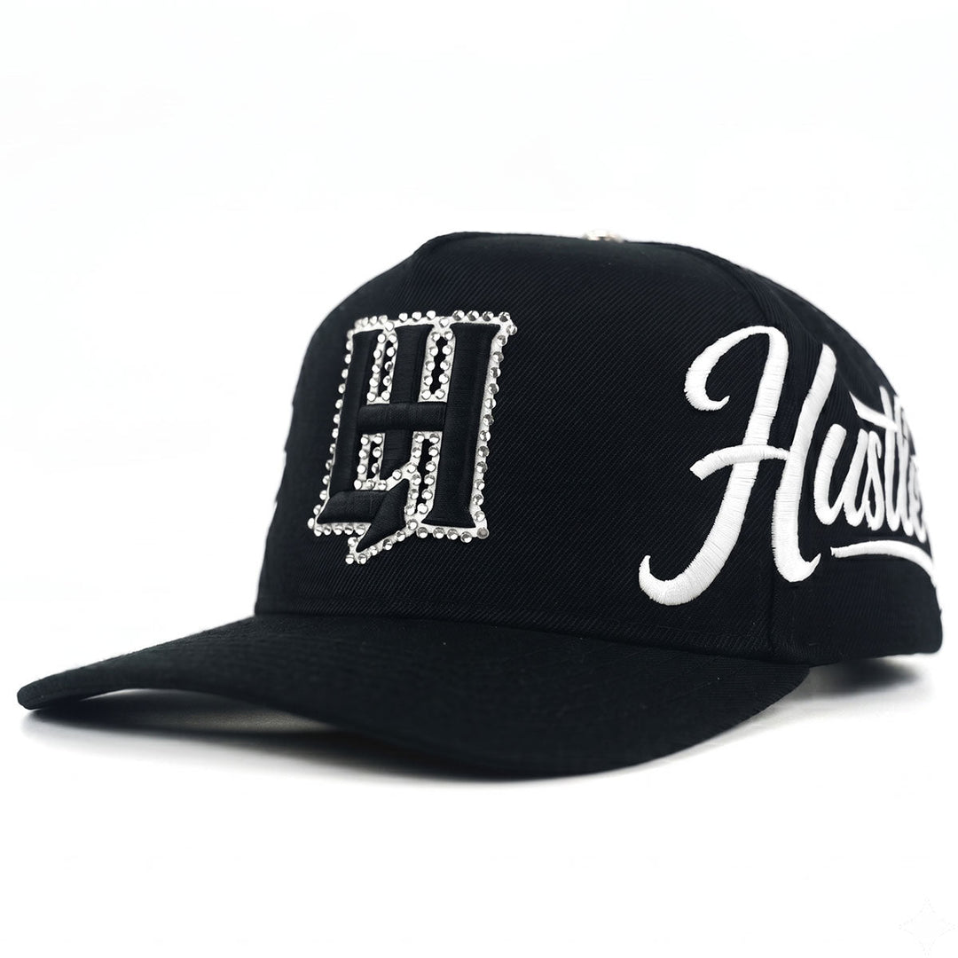 LH Rhinestone Hat (Black)