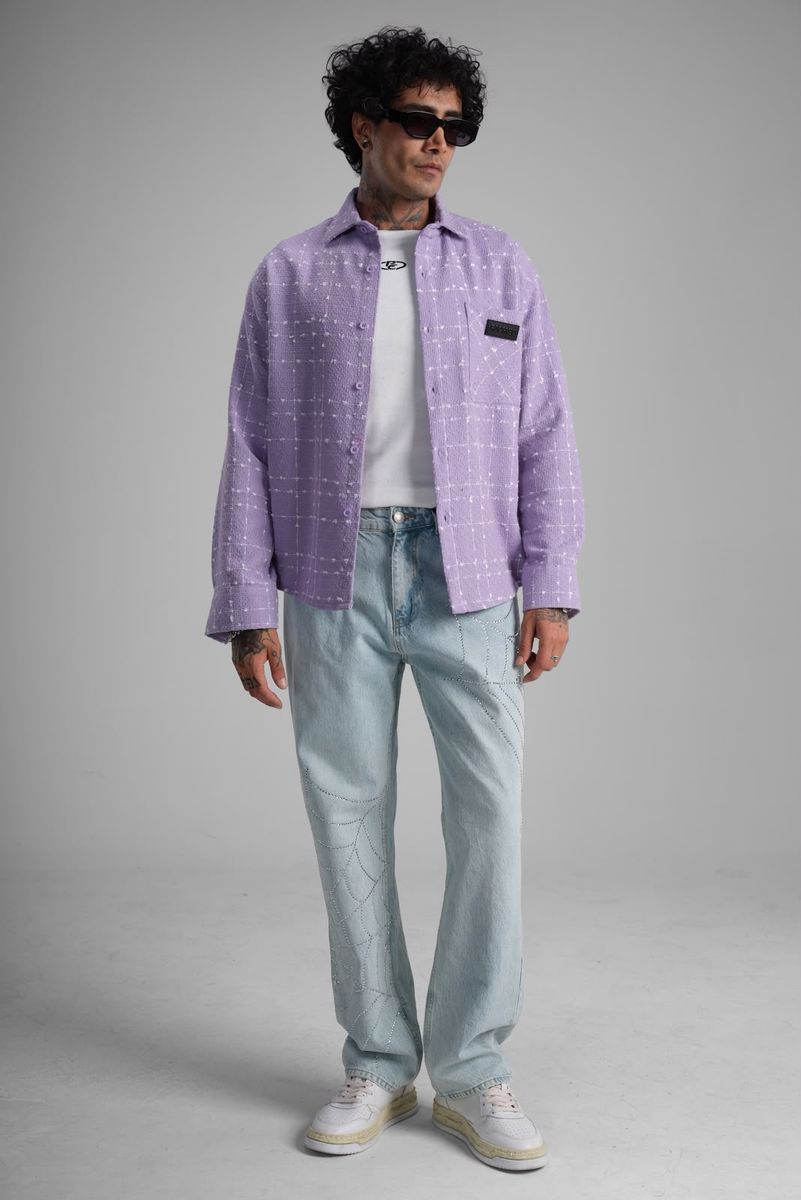 Riches Chanel Shirt (Lilac)