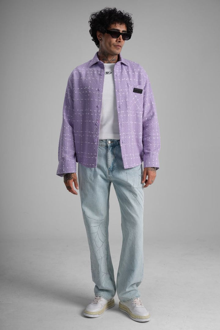 Riches Chanel Shirt (Lilac)