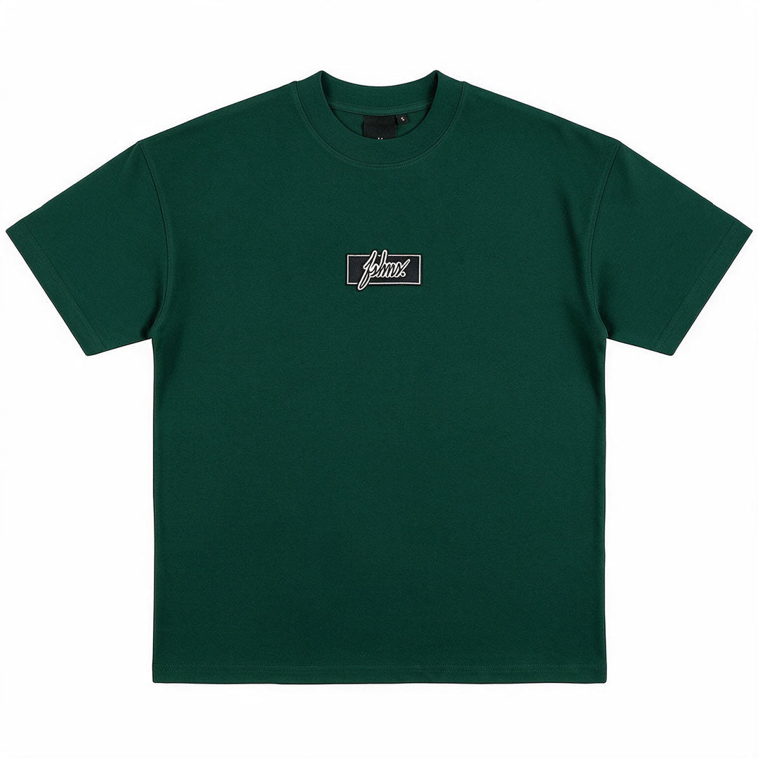 Logo Patch Oversize Tee (Pine Green)