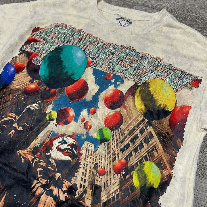 Boys Synergy Cropped Tee (Off-White)