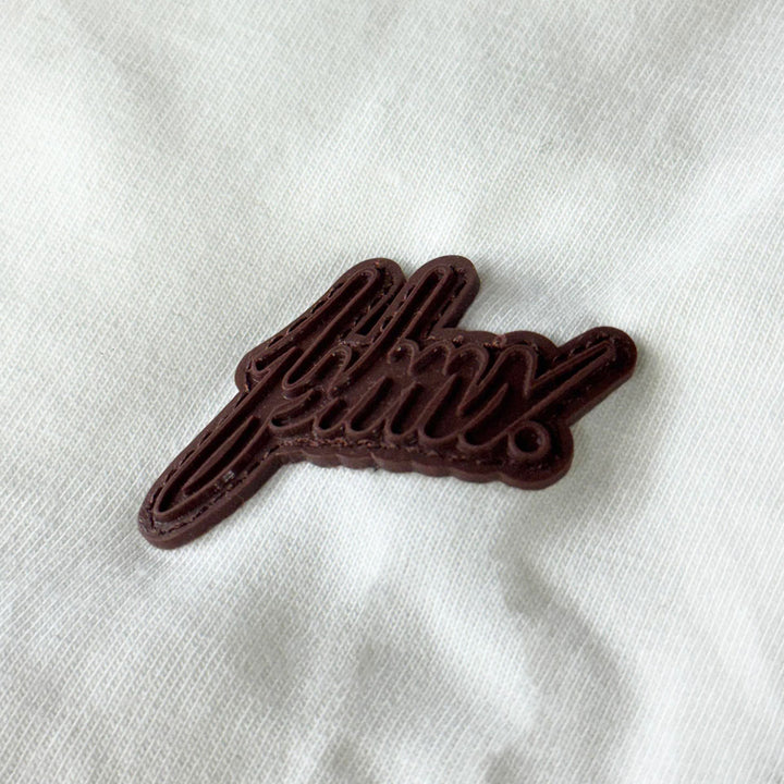 Silicone Logo Oversize Tee (Vanilla / Chocolate)
