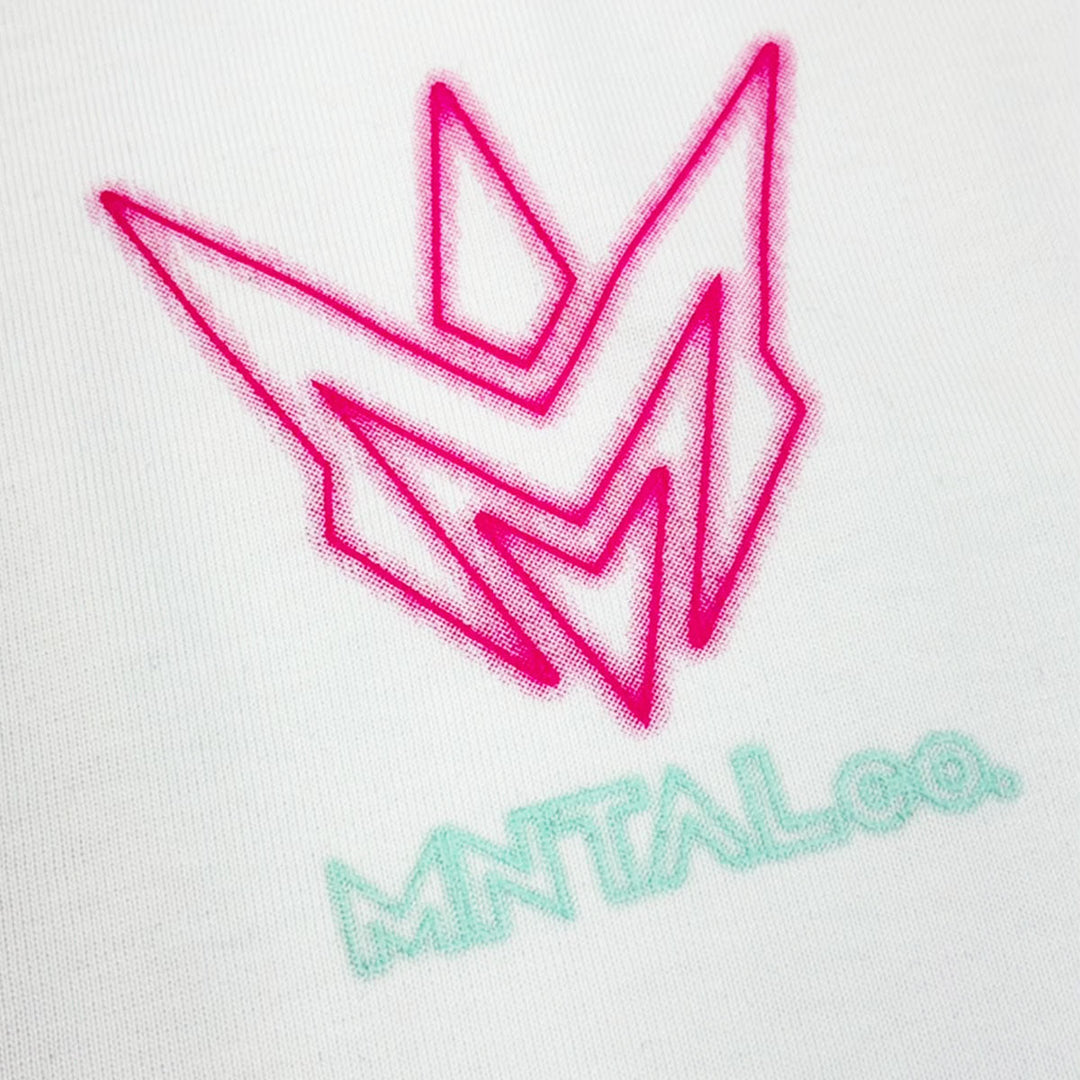 Your Mind, Your Move Cropped Tee (White)