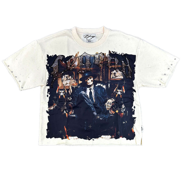 Legend Cropped Tee (Off-White)