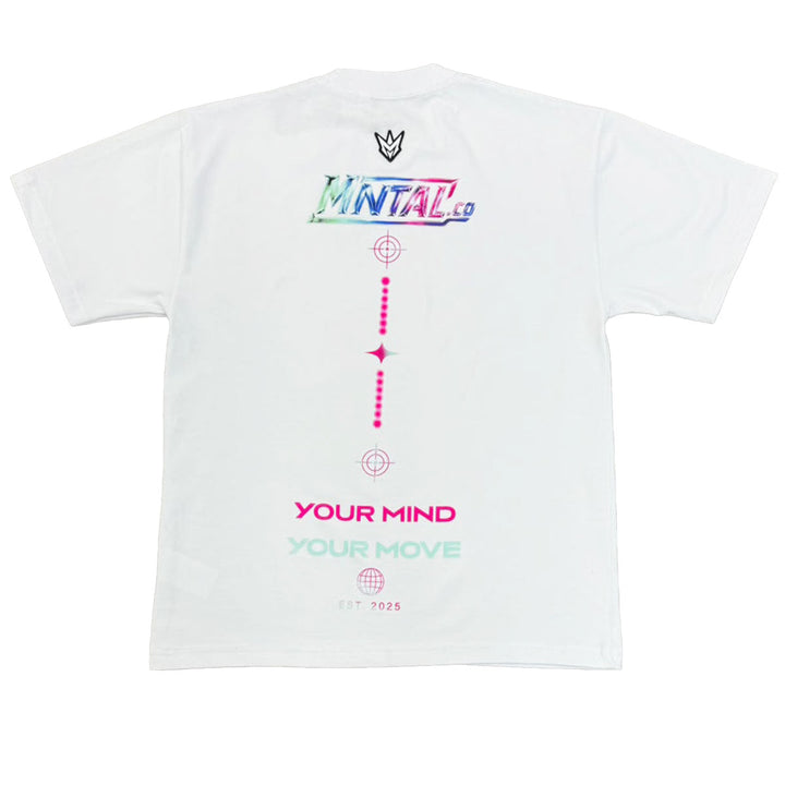Your Mind, Your Move Oversize Tee (White)