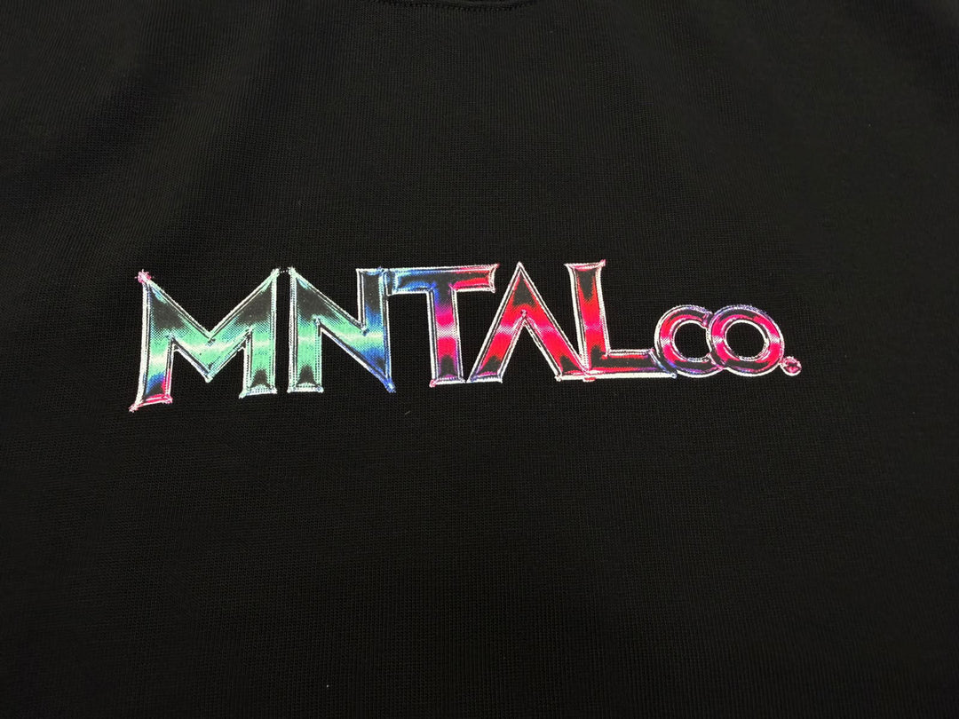 Your Mind, Your Move Logo Oversize Tee (Black)