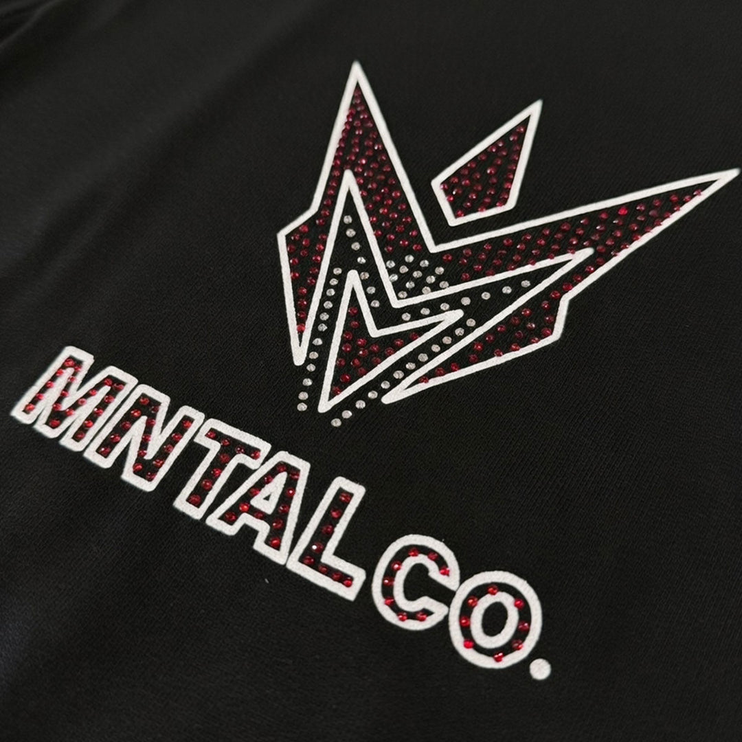 Boys M Spike Tee (Black / Red)