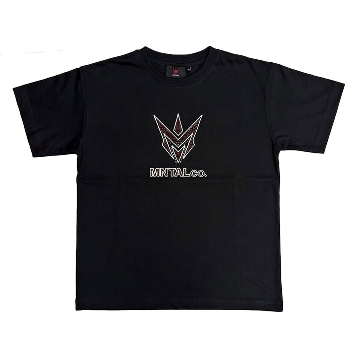 Boys M Spike Tee (Black / Red)