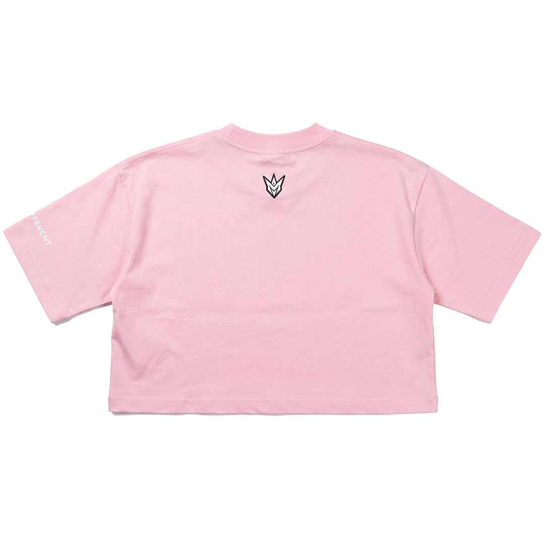 MNTAL Club Cropped Tee (Pink)