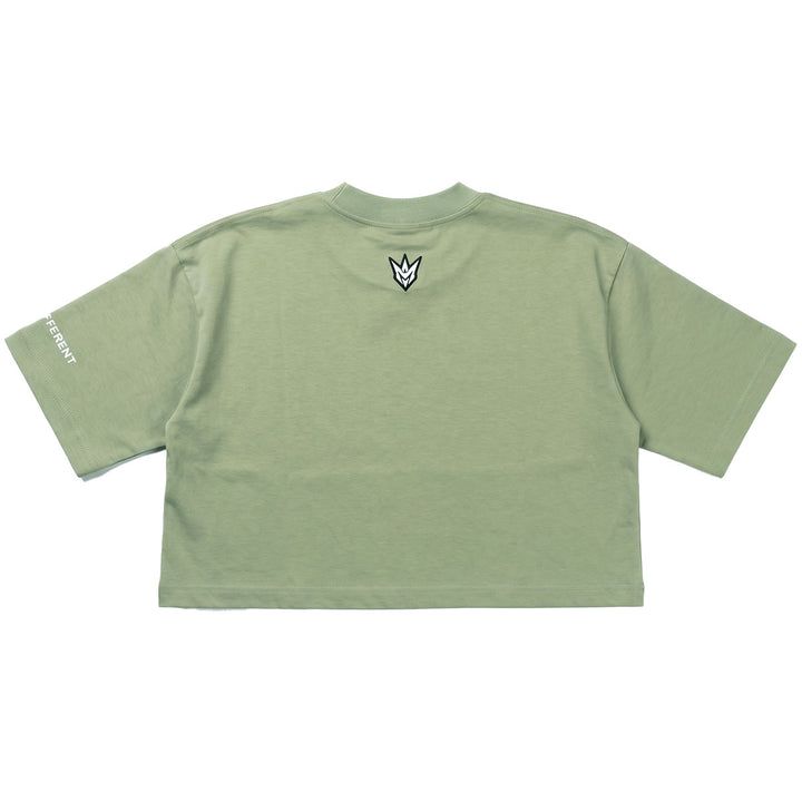 MNTAL Club Cropped Tee (Sage Green)