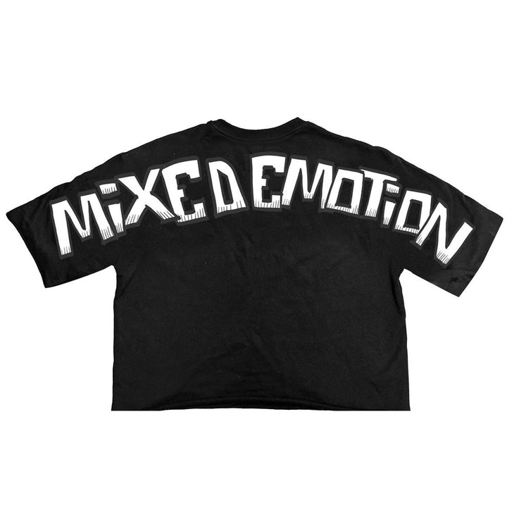 Monster Cropped Tee (Black)