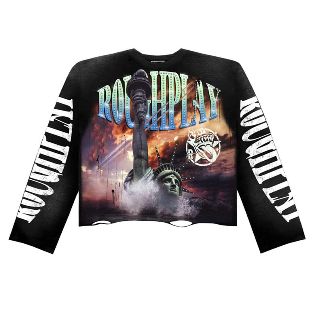 NYC Long Sleeve Tee (Black)
