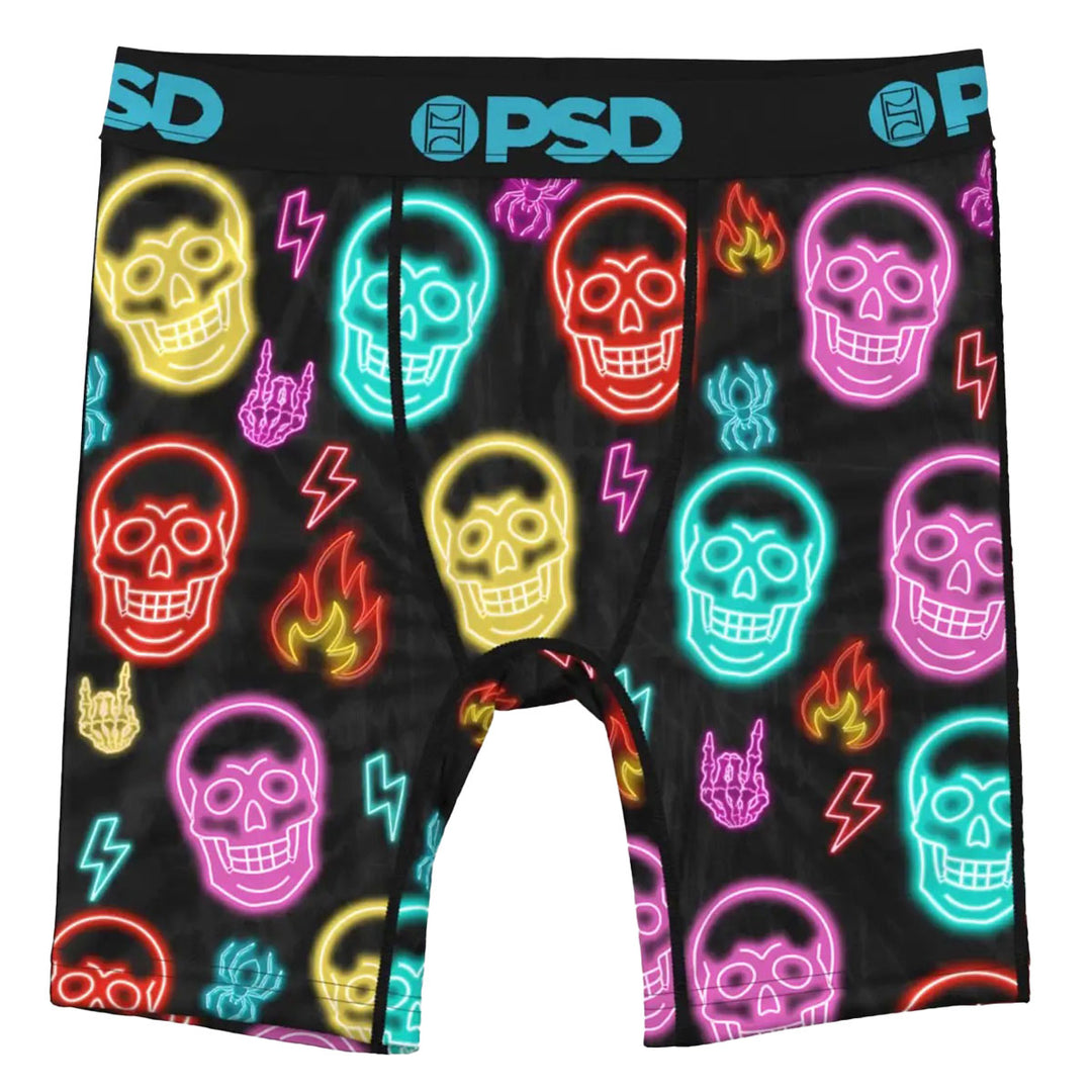 Youth Neon Skull Boxer Briefs