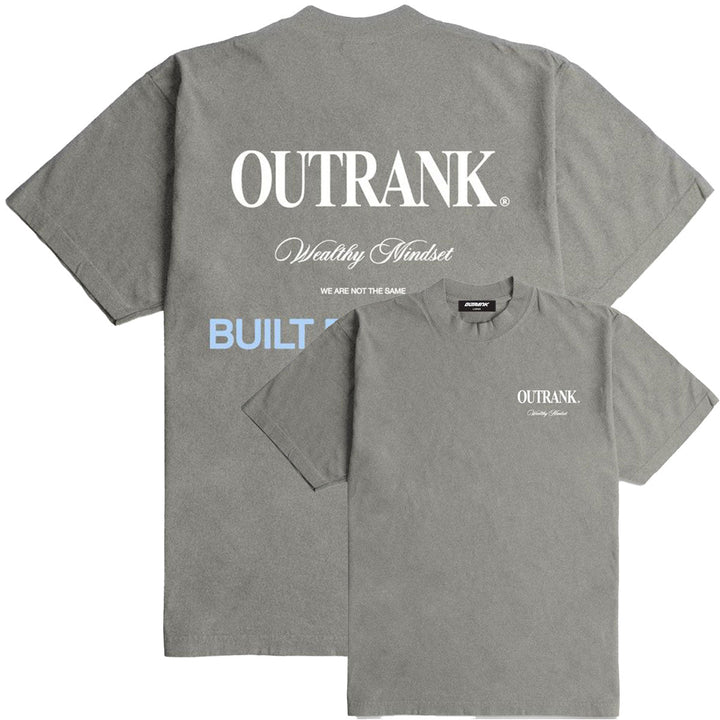 Wealthy Mindset Tee (Cement)