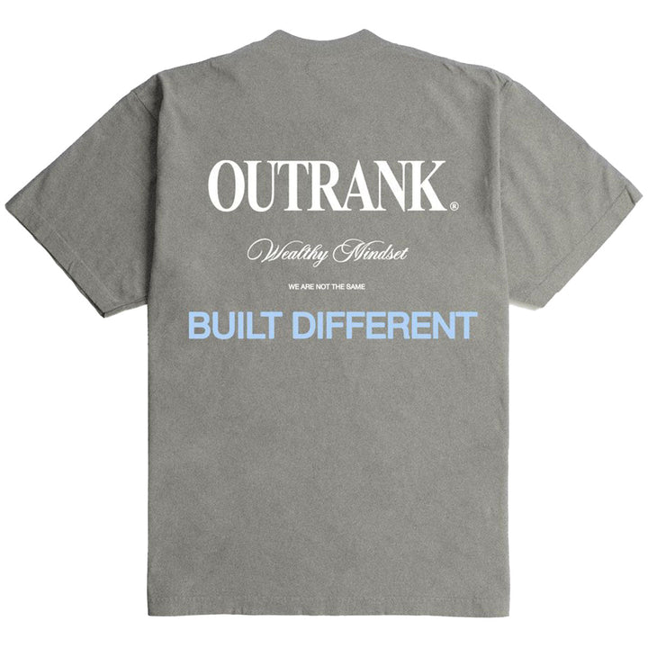 Wealthy Mindset Tee (Cement)