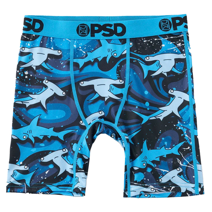 Youth Deep Blue Boxer Briefs (Multi)