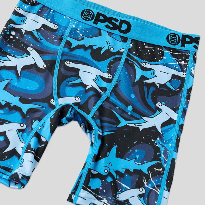 Youth Deep Blue Boxer Briefs (Multi)