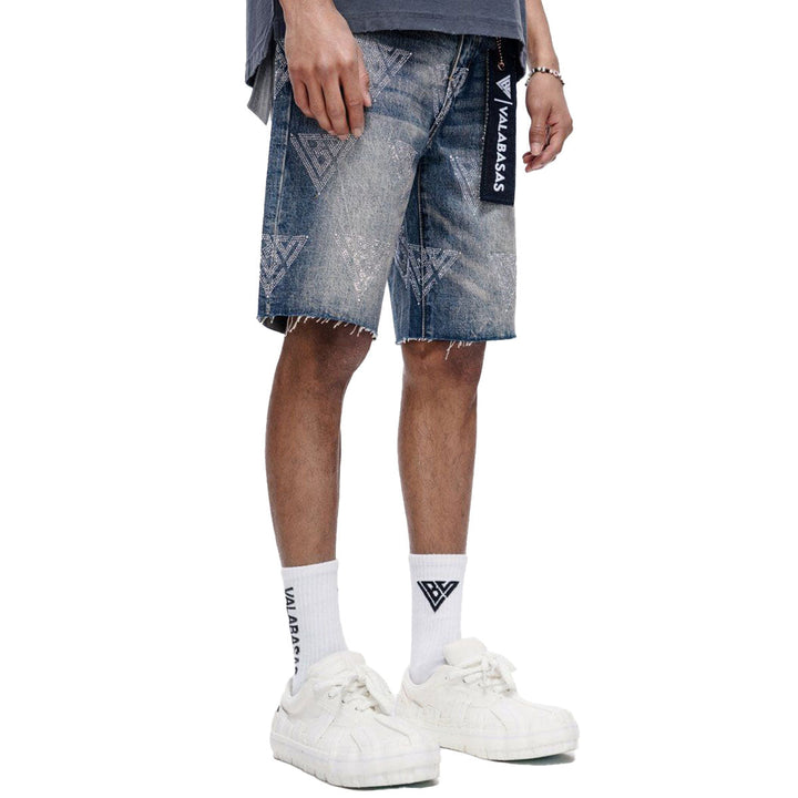 Palace Dark Wash Blue Jorts