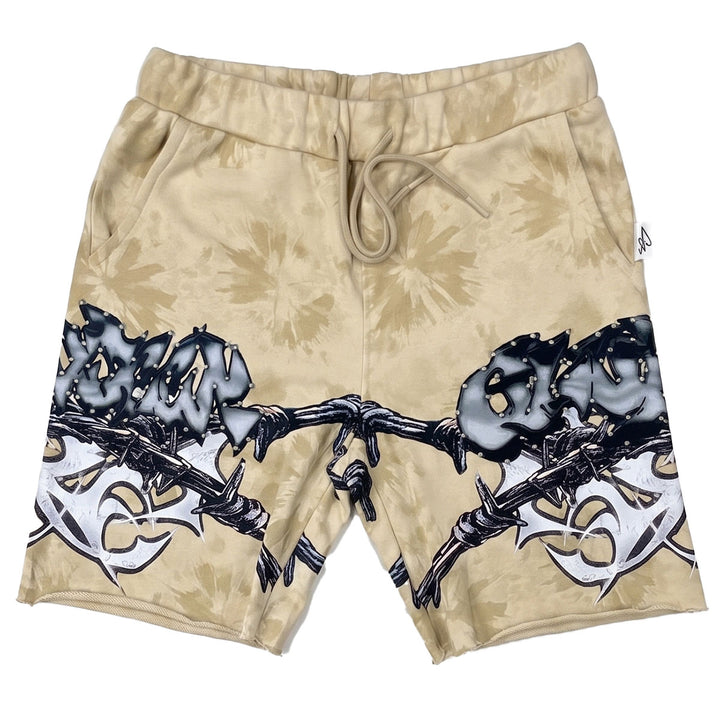 Sinner Club Shorts (Beige)