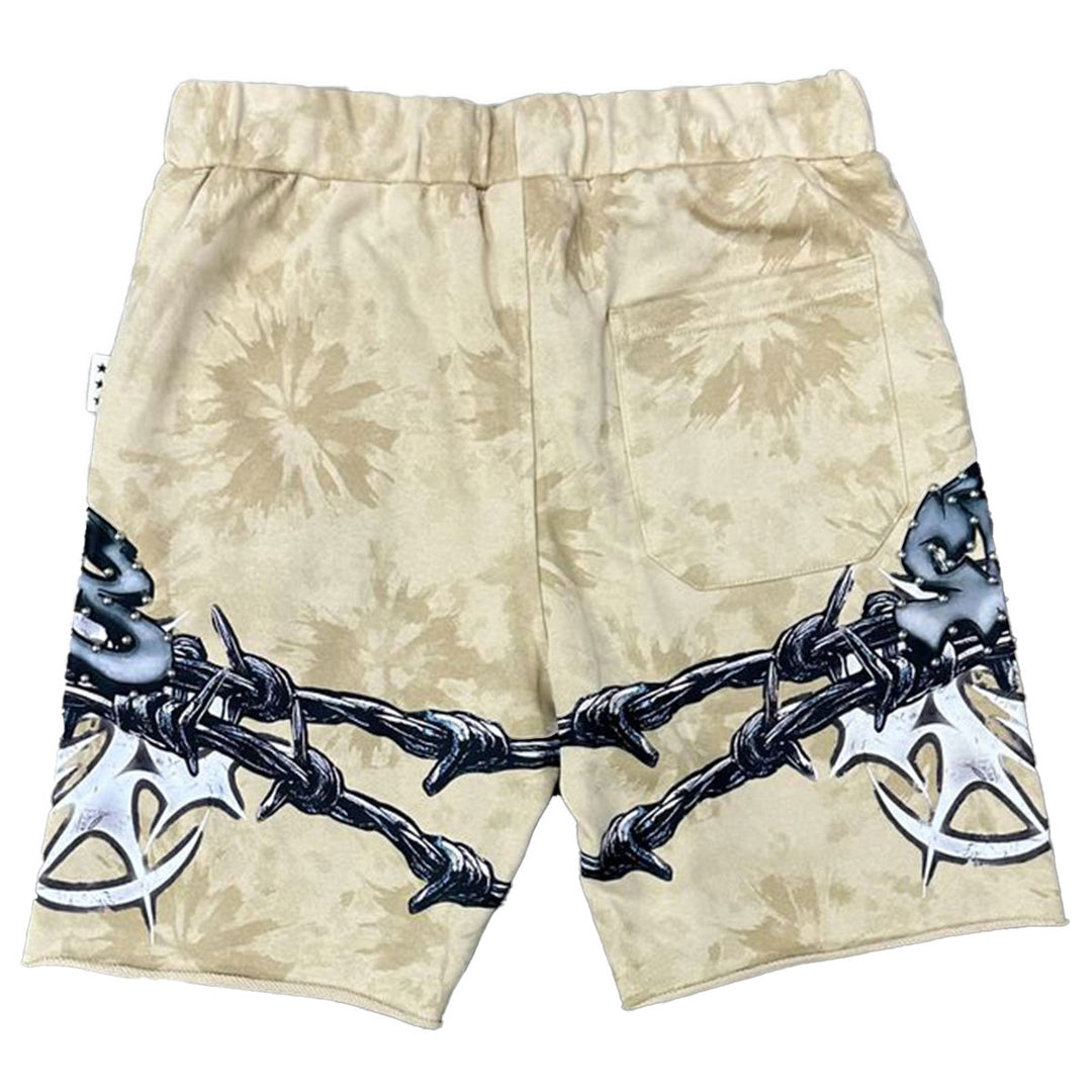 Sinner Club Shorts (Beige)