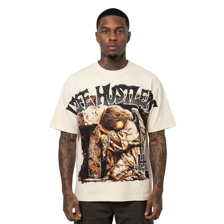 Praying Angel Tee (Cream)