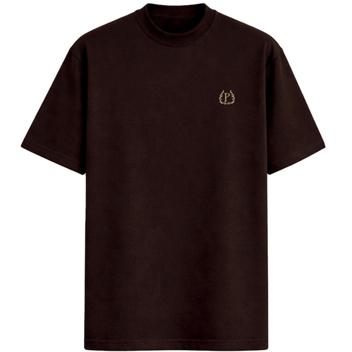 Brown Logo Tee