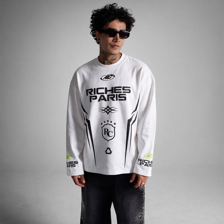 RC Long Sleeve Tee (White)