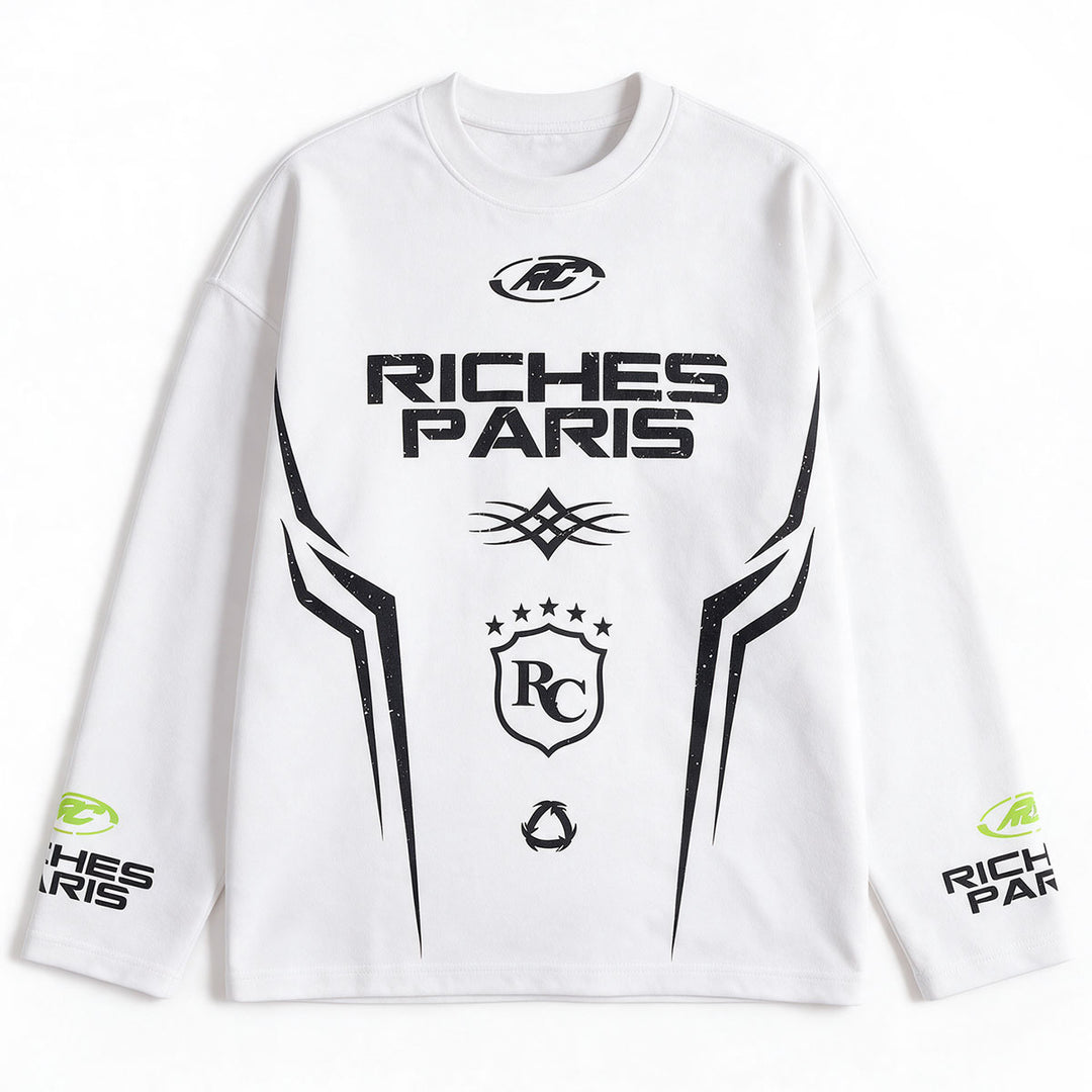 RC Long Sleeve Tee (White)