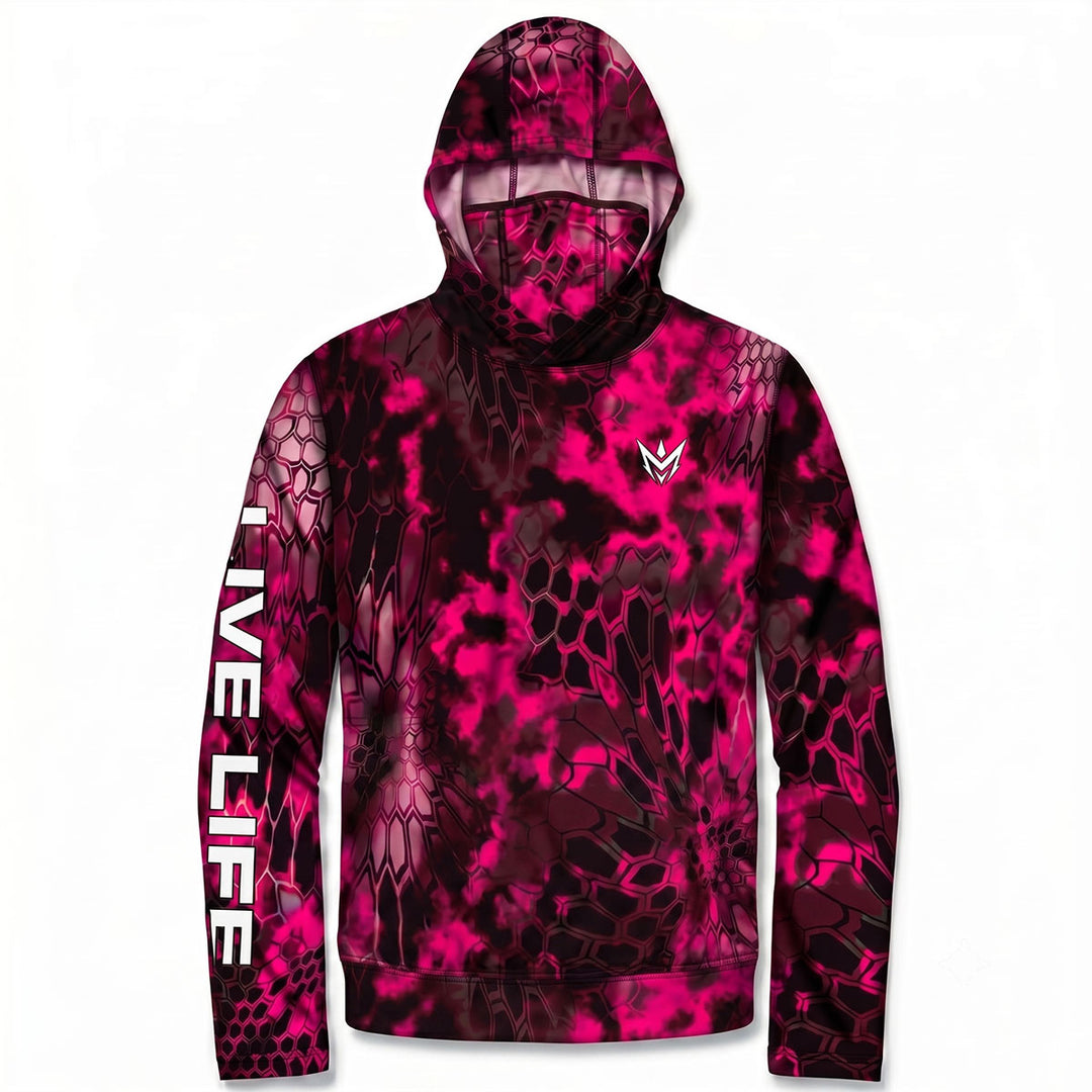 Scales Rashguard (Fuchsia)