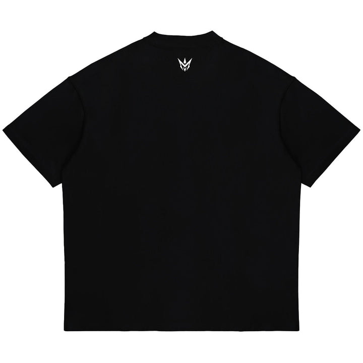 MNTAL Senses Angel  Rhinestone Tee (Black)
